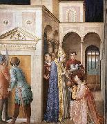 ANGELICO  Fra St Lawrence Receives the Treasures of the Church France oil painting artist